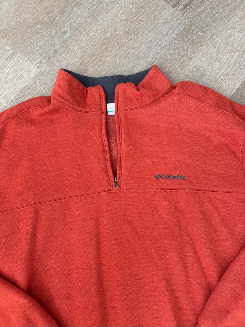 Columbia Men's Half-Zip Pullover Sweater - Picture 3 of 4